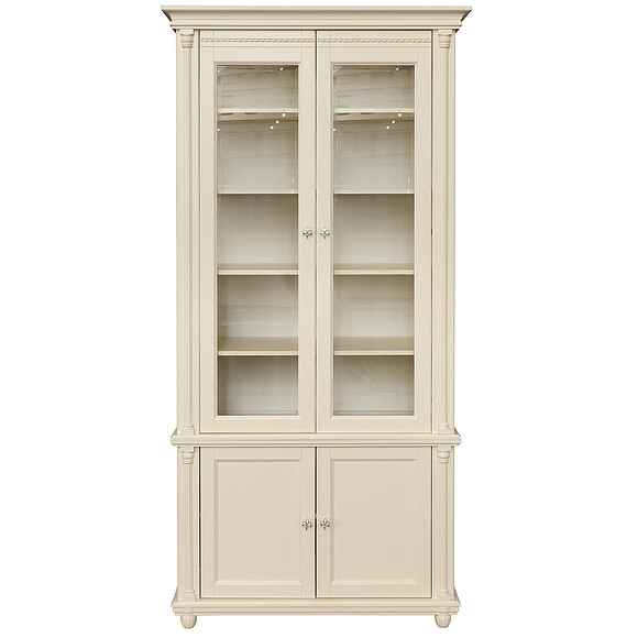 Шкаф для книг «Валенсия 2» П444.22, Цвет: Античная темпера