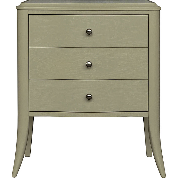 Тумба прикроватная «Тиффани 2422» БМ681, Цвет: Олива