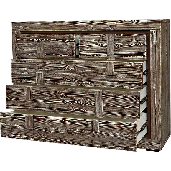 Комод «Концепт 2446Бр» БМ780, Цвет: Табак