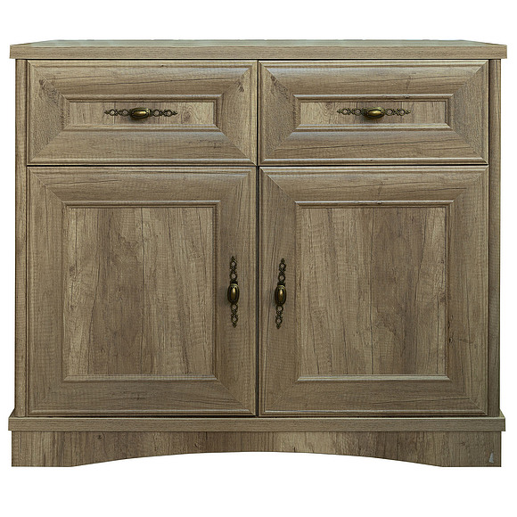 Тумба «Турин А2» П036.23, Материал: ЛДСП+МДФ, Цвет: Дуб Каньон