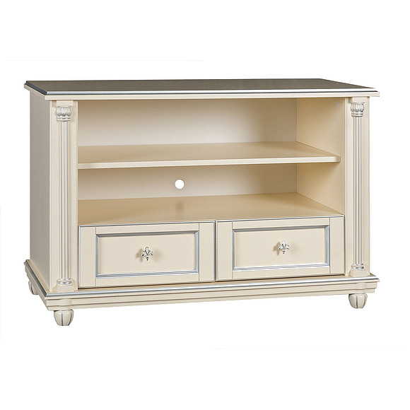 Тумба «Валенсия ТВ1» П244.23, Цвет: Античная темпера с серебром