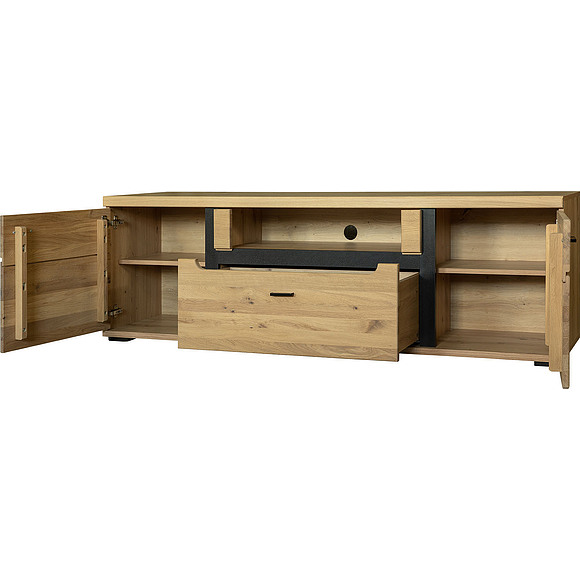 Тумба ТВ «Сонос» П572.32, Цвет: Дуб натуральный (Tymba_Tv_Sonos_P572-32_dyb_natyralnii-chern.jpg) Тумба ТВ «Сонос» П572.32, Цвет: Дуб натуральный