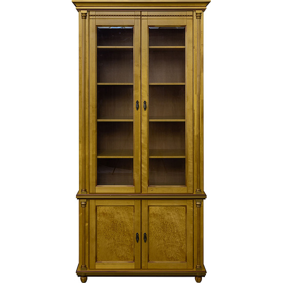 Шкаф для книг «Валенсия 2» П444.22, Цвет: Янтарь