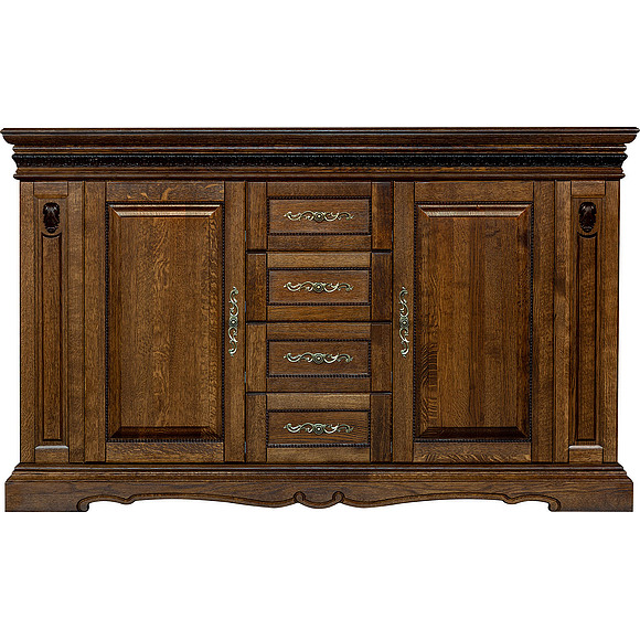 Тумба «Милана 14/1с» П265.14/1с, Цвет: Черешня (Tymba_Milana_14-1C_P265-14-1c_chereshnya2.jpg) Тумба «Милана 14/1с» П265.14/1с, Цвет: Черешня