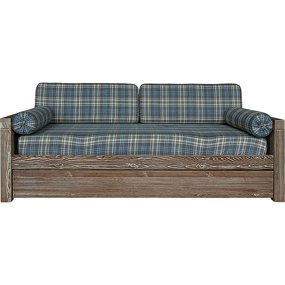 Диван-кровать «Концепт 2452Бр» БМ785, Цвет: Табак