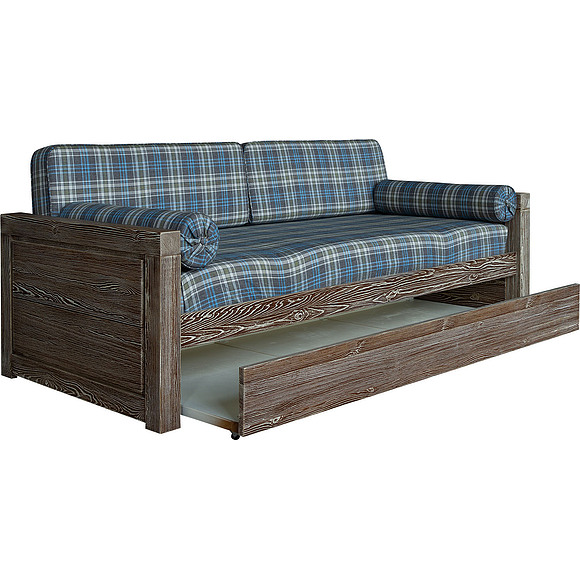 Диван-кровать «Концепт 2452Бр» БМ785, Цвет: Табак