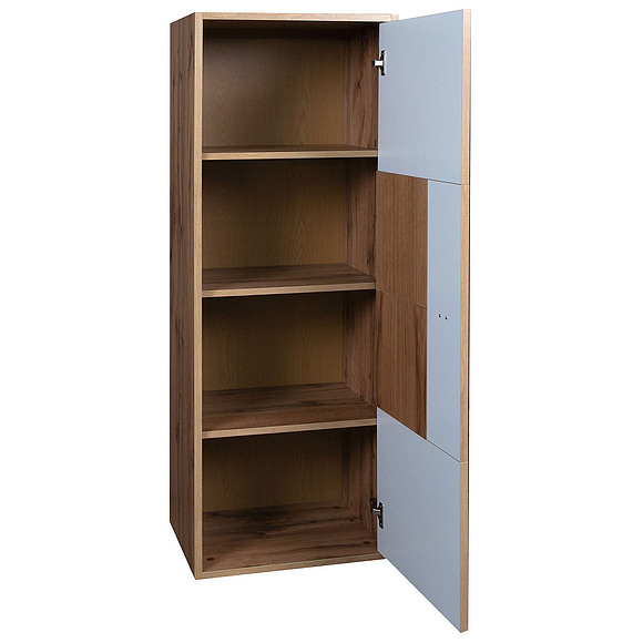 Шкаф навесной «Гелиос» П550.30-01, Цвет: Дуб Вотан + серый