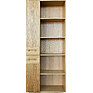 Bookcase "Hedmark 2355-01Br" BM762, Color: Natural oak