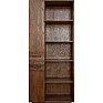 Bookcase "Hedmark 2355-01Br" BM762, Color: wenge