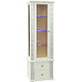 Showcase «Tunis» P343.19SH, Color: ivory+silver