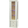 Showcase «Tunis» P343.19-1SH, Color: ivory+silver
