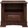 Bedside nightstand «Piemont» P562.03, Color: Red tree