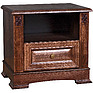 Bedside nightstand «Piemont» P562.03, Color: Tobacco