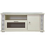 TV sideboard «Tunis» P343.18SH, Color: ivory+silver