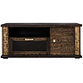 TV sideboard «Tunis» P343.18SH, Color: venge+gold