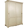 Шкаф-купе «Алези» П349.21, Цвет: Слоновая кость с золочением