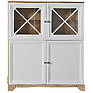 Sideboard «Scandy» P515.07, Color: Oak Santana + white