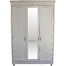 Wardrobe 3d «Ustina 2358-01» BM691, Color: Milk