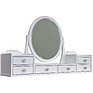 Extension wth mirror «Ustina 2365» ВМ691, Color: Milk