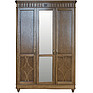 Wardrobe 3d «Ustina 2358-01» BM691, Color: Nut
