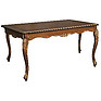 Table «Аlba 1Р» P498.02, Color: Rosewood with gilding
