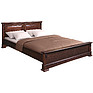 Double bed «Piemont», Color: Tobacco, Size: 2000x1600 мм	, Dimension: 2193x1750x864 мм