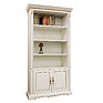 Combined cabinet «Milana 2c» P396.16, Color: ivory+gold