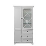 Showcase «Scandy» P515.02, Color: White