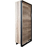 Cupboard «Canyon» P561.19-1, Material: backlit frame, Color: Oak Canyon + Black
