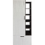 Cupboard «Luna» P049.101, Color: pine raders + onyx