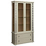 Showcase «Tunis» P343.20SH, Color: ivory+silver