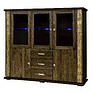 Sideboard «Tunis» P343.24SH, Color: venge+gold