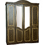 Wardrobe 4d «Beatris 2663-01» BM831, Color: gilded nutmeg