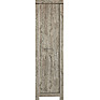 Wardrobe for clothes "Grande" P622.03, Material:  LDPE, Color: Yukopn oak
