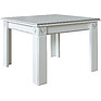Coffee table «Martina 11» P573.31, Color: Milk with Silver