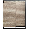 Sideboard «Canyon» P561.08-1, Material: backlit frame, Color: Oak Canyon + Black