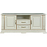 Chest of drawers «Verdi LuT TV2/1» P487.48, Color: ivory+gold