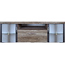 TV sideboard «Amaranti» P563.14, Color: Дуб тобакко синхро + Шагрень графит