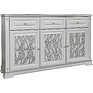 Sideboard «Martina 3 3D» P573.23 3D, Color: Milk with Silver