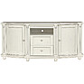 Sideboard «Valencia D TV3» P566.29, Color: ivory+silver