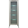 Шкаф с витриной «Тиффани 2425» БМ680, Цвет: Олива