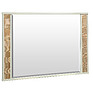 Mirror «Tunis» P344.03, Color: ivory+gold