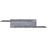 Shelf «Amaranti» П563.18, Material:  LDPE, Color: Truffle oak