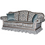 3-seater sofa «Bella 2» (3m), Material: textile, Onlay: 36 gr.