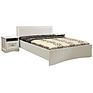 Double bed «Turin» P036.121М, Material: ldsp+mdf, Color: Karelian pine
