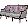 3-seater sofa «Luigi» (32), Material: textile, Onlay: 35 gr.