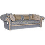 3-seater sofa «Madlen» (3m), Material: textile, Onlay: 19 gr.