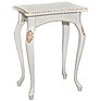  Decorative stand "Alba" P496.01, Color: ivory+gold