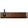 Shelf «Tunis» P343.29SH, Color: Wenge + silver