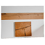 Decorative element «Helios» P554.05, Color: Wotan Oak + White